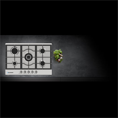 BLAUPUNKT 90CM GAS COOKTOP INC WOK BURNER (STAINLESS STEEL)
